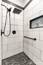Primary bathroom - Walk-in shower