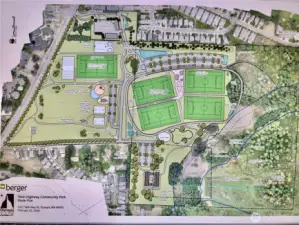 new park going in across the street. The community farm will be right across from you