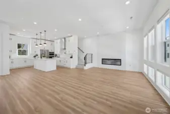Great space for entertaining