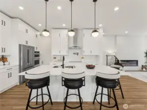 Wonderfully designed kitchen