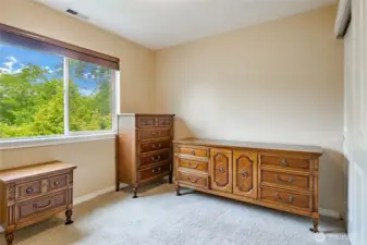 One of upstairs bedrooms