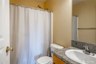 Upstairs bathroom.