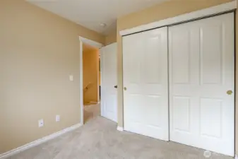 Upstairs bedroom.