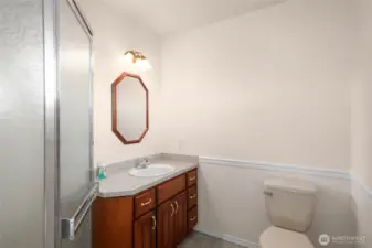 3/4 Bath off 2nd Floor Third Bedroom