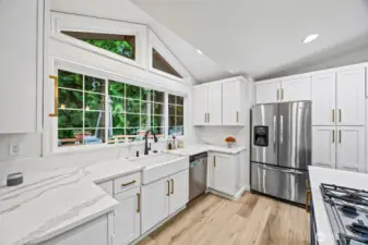 Appliances were also upgraded