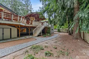 Low maintenance back yard