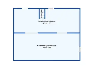 Basement floor