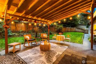 Another view of backyard.