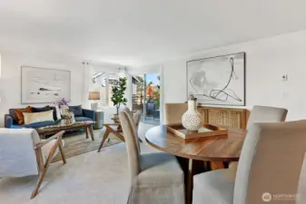 Wide open living space