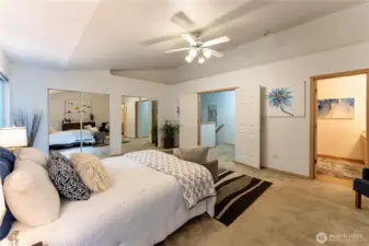 Large Primary suite.