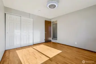 First of four upstairs bedrooms