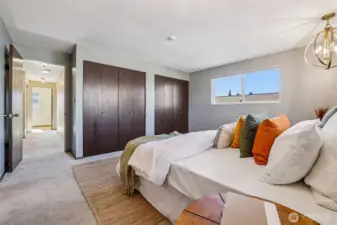 Ample storage and closet space!