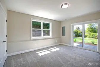 Spacious Bedroom downstairs.