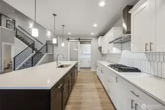 This is a general representation of floor plan and may vary from actual home constructed. Features in photos, upgrades, elevation, materials, dimensions and layout all subject to change without notice.