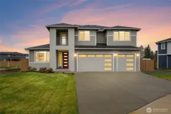 This is a general representation of floor plan and may vary from actual home constructed. Features in photos, upgrades, elevation, materials, dimensions and layout all subject to change without notice.