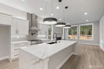 Photos are of a home in a different community and are for illustration purposes only to reflect typical finishes.  May depict seller enhancements.  Colors and options may vary.