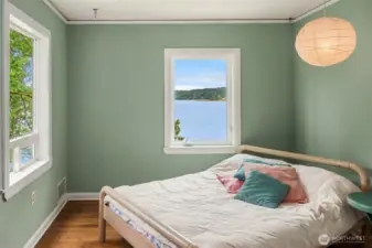Upper floor bedroom.