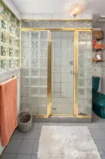 Upper floor bathroom.