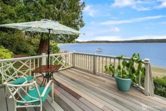 Deck #3 close to the water.