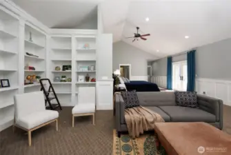 Main floor Library/Den.
