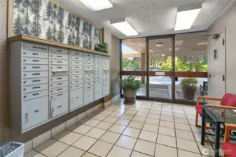 Mail room.
