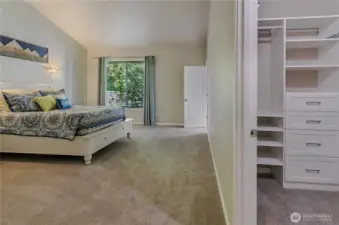 main floor primary suite