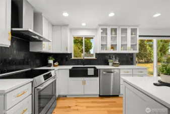 Cook with ease in this stylish, functional kitchen