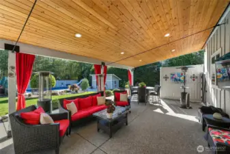 Beautiful back patio