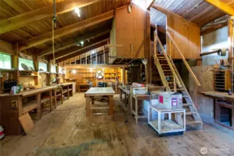 Woodworkers shop