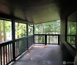 Lots of room to set up your own little sanctuary...