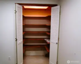 Walk in pantry