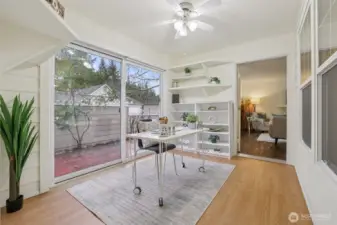 Bonus Room - covered patio enclosed.  Could be a pet room, craft room, den or sitting area.