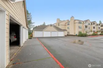 Garage spot #29 is super close to the lower corner condo for entry to condo