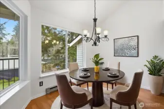 Cozy eat in kitchen!