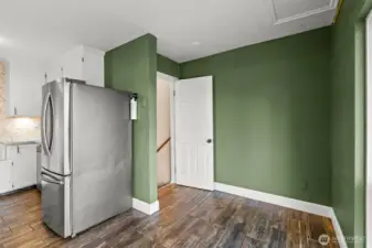 basement access from kitchen