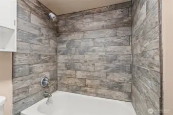 tile shower surround