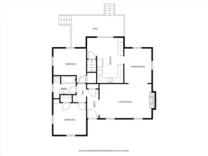 Main Floor mostly hardwoods.