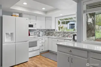 Completely updated kitchen