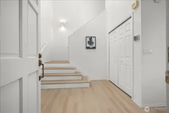 Newly Installed Luxury Vinyl Flooring Throughout