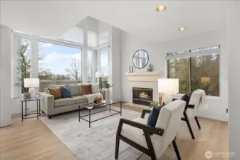 Spacious Bright Living Room