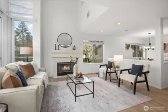 A Cozy Fire Place to Keep You Warm