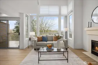 Bright Large Windows for a Wonderful Views