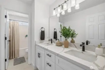 Full Bath in Main Level