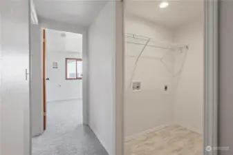 Utility room in the hallway