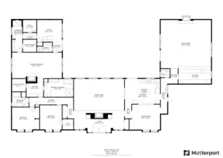 You need the floorplan to appreciate all the space in this one-level home. (garage not shown in floorplan but it is to right of hallway leading to rec room)