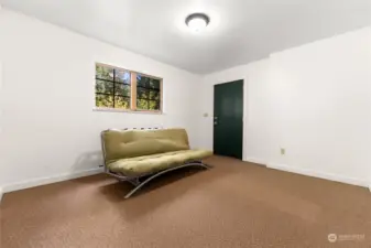 basement bedroom