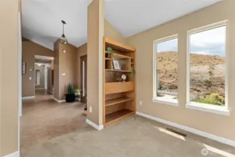 Living Room and Front Entry