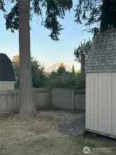 Mountainview from back deck