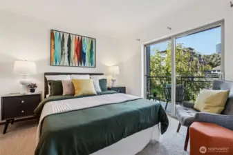 Your in-city retreat - wake to gentle morning sun and fall asleep to twinkling city lights outside your window.