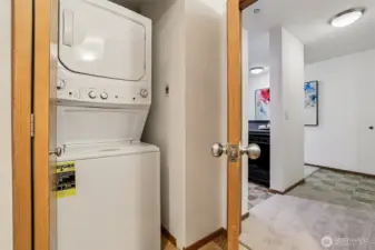 In-unit laundry is included in the sale!